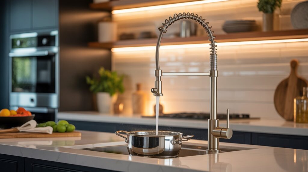 pull out kitchen faucet