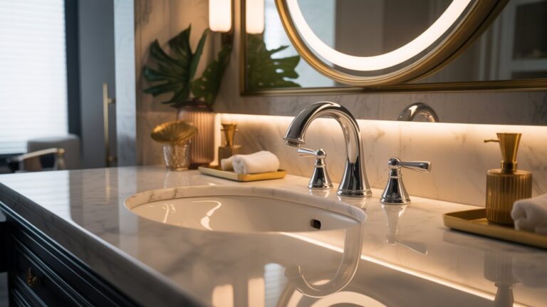 delta faucets bathroom