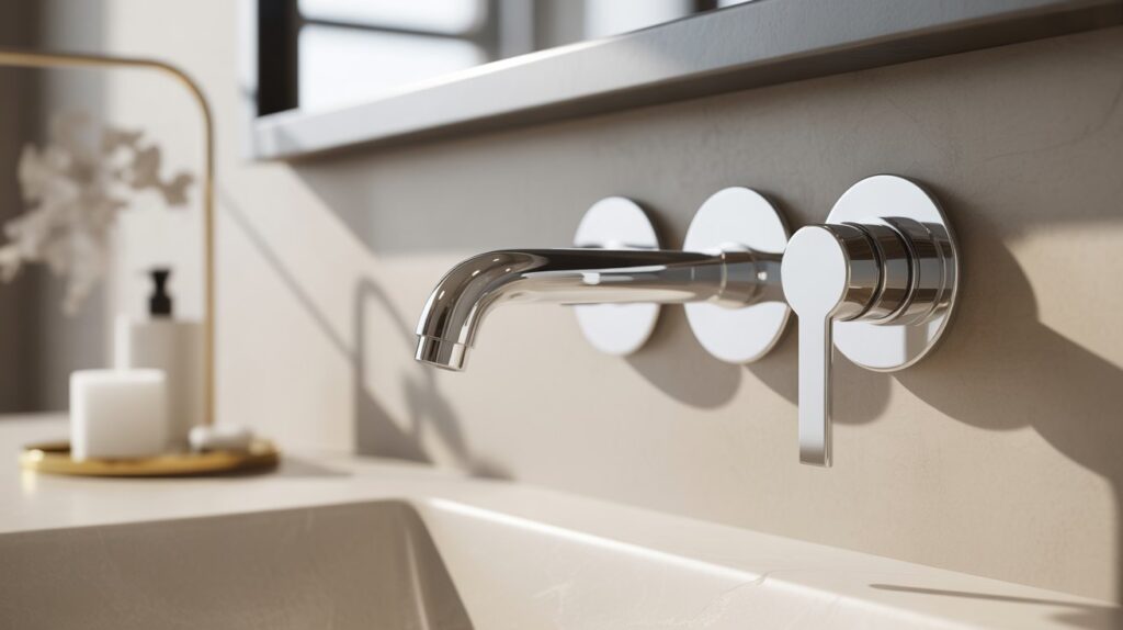 wall mounted tap